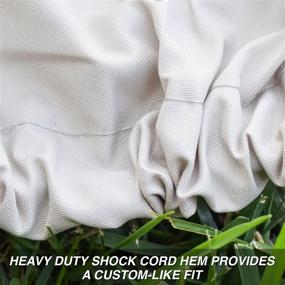img 1 attached to 🚤 Budge B-300-X6 300 Denier Gray Runabout Boat Cover - 20'-22' Long - Lightweight, Waterproof & UV Resistant