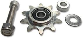 img 1 attached to 🚀 Enhance Performance with BBR Tuning 10T Billet Precision Bearing Idler Sprocket