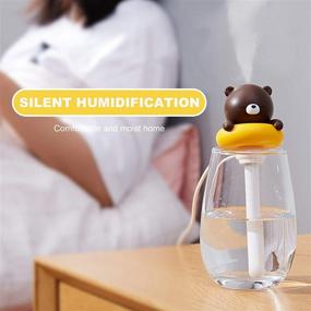 img 3 attached to 🌬️ Enhance Your Comfort with Richgv USB Portable Mini Humidifier: The Ultimate Cool Mist Companion for Car, Travel, Office, Hotel, and Home Use