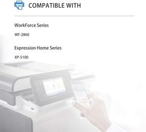 img 3 attached to 🖨️ Многоразовый картридж TEINO 202XL, совместимый с принтером Epson Expression Home XP-5100 Workforce WF-2860 (голубой, малиновый, желтый, набор из 3-х)