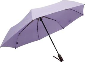 img 4 attached to ☂️ Waterproof Lilac Umbrella with Windproof Design