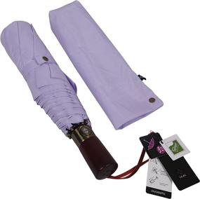 img 3 attached to ☂️ Waterproof Lilac Umbrella with Windproof Design