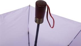 img 1 attached to ☂️ Waterproof Lilac Umbrella with Windproof Design