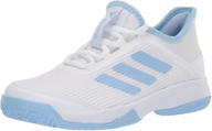 👟 adidas unisex adizero tennis shoes for little girls logo