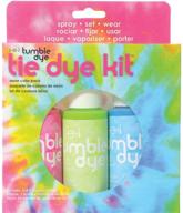 🎨 vibrant s.e.i. neon tie dye kit: fabric dye spray in 3 colors - create stunning tie dye designs! logo