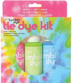 img 4 attached to 🎨 Vibrant S.E.I. Neon Tie Dye Kit: Fabric Dye Spray in 3 Colors - Create Stunning Tie Dye Designs!