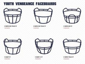 img 2 attached to 🏈 Enhanced Schutt Sports Vengeance Youth Facemask for Optimum Vengeance Football Helmet Performance