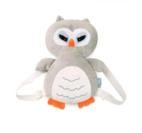 img 2 attached to Jitejoe Adjustable Baby Head Protector with Cute Owl Pillow - Back Safety Pad Cushion for Infants and Toddlers (4~24 Months) - Provides Non-toxic Baby Back Protection, Preventing Injuries