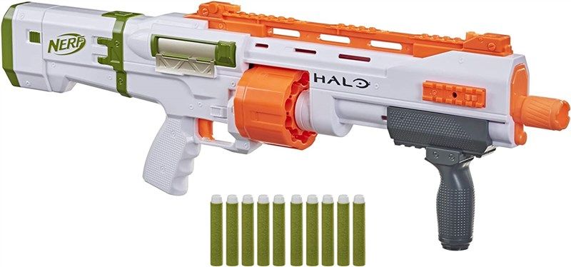 nerf pump action rotating tactical official 로고