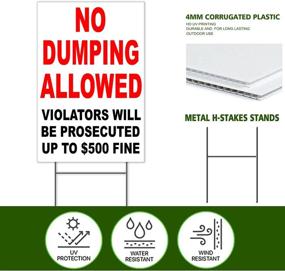 img 1 attached to 💩 No Dumping Signs: Prosecution for Violators