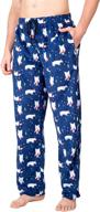 🐃 sleephero buffalo fleece pajama pants for men - enhanced seo-friendly clothing logo