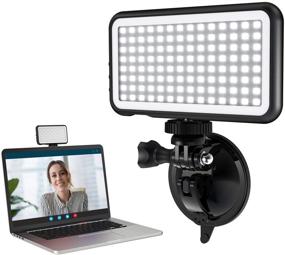 img 4 attached to Enhance your Video Conferencing Experience with Vssoplor Video Conference Lighting Kit - Laptop LED Light with Adjustable Brightness & Color Temperature for Live Streaming, Remote Working, Zoom Meetings, Video Conferencing