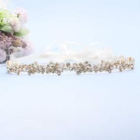 img 3 attached to 💎 HONGMEI Rhinestone Wedding Bridesmaid Accessories: Glamorous Belt Additions for Women's Accessories