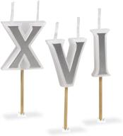 fred roman candles numeral birthday logo