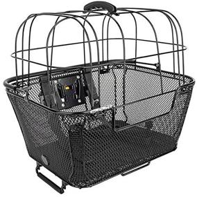 img 3 attached to SUNLITE RackTop/Handlebar Pet-Friendly QR Basket, 15.7 x 16.9 x 12, Black