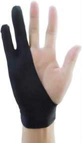 img 4 attached to 🖌️ Pewant Universal Ambidextrous Drawing Glove for Computer Graphics Tablets & More
