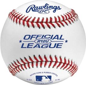 img 2 attached to 🧢 Rawlings Youth Game Play Baseballs (12U) in a 24-ball Bucket - R12UBUCK24