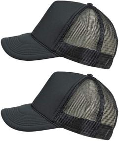 img 4 attached to 🧢 Популярные наборы аксессуаров для мальчиков ImpecGear Baseball Trucker Summer: необходимость для стиля и функциональности