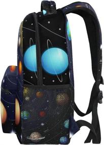 img 1 attached to JOYPRINT Backpack Universe Shoulder Daypack