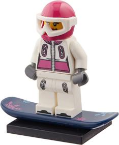 img 2 attached to Lego Minifigures: Female Snowboarder Mini Figure for Adventurous Playtime