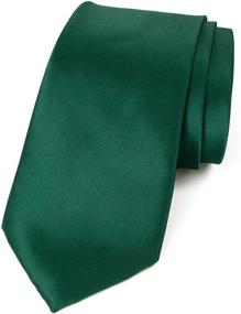 img 4 attached to 👔 Stylish and Durable Spring Notion Microfiber Regular Emerald Men's Accessories: Ties, Cummerbunds & Pocket Squares