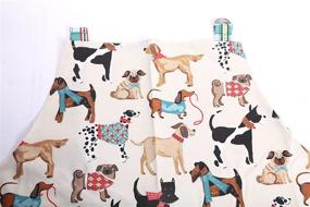 img 2 attached to Ulster Weavers Hound Dogs Cotton Apron: Stylish and Sturdy Kitchen Essential