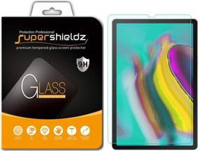 img 2 attached to 📱 Supershieldz Tempered Glass Screen Protector for Samsung Galaxy Tab S5e (10.5 inch) - Anti Scratch, Bubble Free