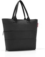 👜 reisenthel e1 shopper: versatile 2-in-1 tote bag, easily converts from handbag to expandable oversized carryall logo