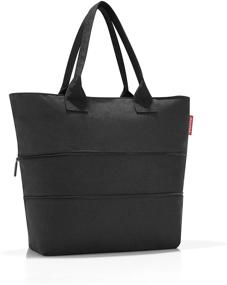 img 3 attached to 👜 reisenthel E1 Shopper: Versatile 2-in-1 Tote Bag, Easily Converts from Handbag to Expandable Oversized Carryall