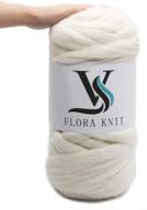 super chunky merino roving knitting yarn logo