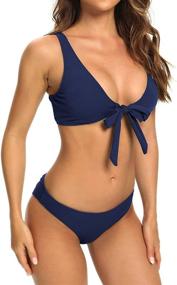 img 2 attached to Shekini Women's Bikini Swimsuit for Beach and Pool - Ladies' Clothing
