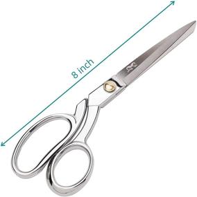 img 3 attached to Mr. Pen 8 inch Premium Fabric Scissors: Heavy Duty, Sharp Sewing Shears for Tailoring and Crafting