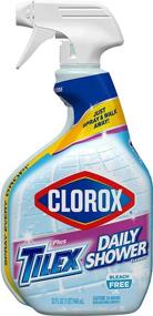 img 4 attached to 🚿 Clorox Plus Tilex Fresh Daily Shower Cleaner: Powerful 32 Ounce Spray Bottle (Package May Vary)