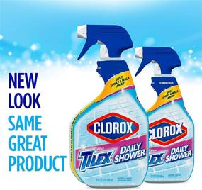 img 3 attached to 🚿 Clorox Plus Tilex Fresh Daily Shower Cleaner: Powerful 32 Ounce Spray Bottle (Package May Vary)