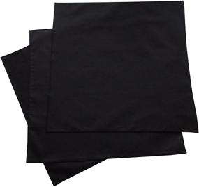 img 4 attached to Premium Men's Organic Cotton Handkerchiefs for Gentlemanly Elegance