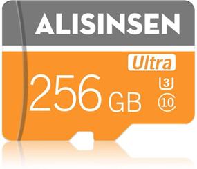 img 4 attached to 📸 Карта памяти Micro SD класса 10 на 256 ГБ - Микро память высокой скорости с адаптером для камеры, Bluetooth-динамика, ПК, смартфона.