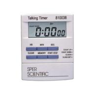 ⏲️ enhance lab efficiency with the sper scientific 810038 talking lab countdown timer logo