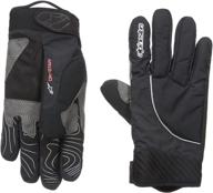 alpinestars nimbus glove black white logo