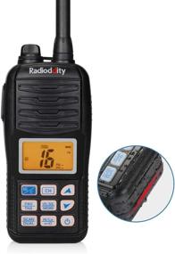 img 2 attached to 📻 Optimized Search: Radioddity Voyage RV6 IP67 Waterproof Handheld VHF Marine Radio with Floating Tri-Watch, NOAA Weather Alert, and Emergency Strobe LED