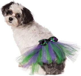 img 2 attached to 🎃 Halloween Tutu with Bow Pet Costume - Rubies