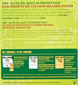 img 3 attached to ORS Olive Oil New Growth Relaxer 🌿 - Normal Hair Type, 1 Count, 1 Ea