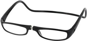 img 4 attached to 👓 Adjustable Front Magnetic Connect Reading Glasses with Euro Design