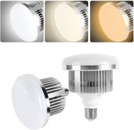 фотография dimmable tricolor 2700 6400k освещение логотип