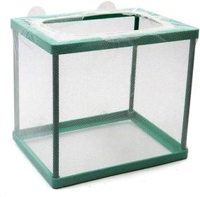 img 4 attached to Aquarium Isolation Incubator Separation Net（Green