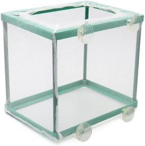 img 2 attached to Aquarium Isolation Incubator Separation Net（Green