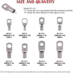 img 3 attached to ⚡ Hilitchi Battery Terminal Connectors: Efficient & Reliable Terminals for Optimal Power!