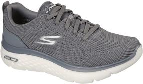 img 4 attached to 🏃 Skechers Кроссовки на шнуровке для мужчин - Улучшены для спортивных занятий