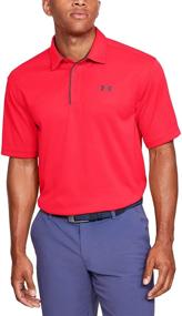 img 4 attached to 👕 Stay Stylish & Comfy with Under Armour Twilight Purple Pitch Men's Shirts