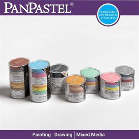 img 1 attached to 🎨 Изысканное сочетание цветов с набором PanPastel Pearlescent Primary Set от Colorfin PPPRLSET 30033