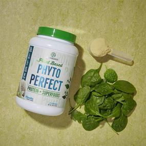 img 2 attached to Organic Phyto Perfect Chocolate (2lb) with Vegan Protein, Superfoods, Veggies, and Fruits